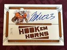 2025 Panini National Treasures Collegiate Team Slogan Signature Die Cut Jaydon Blue #39 card