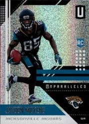 2018 Panini Unparalleled Base Set Jaydon Mickens #93 card