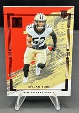 2024 Panini Impeccable Base Set Jaylan Ford #92 card