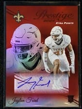2024 Panini Prestige Xtra Points Signatures Premium Jaylan Ford #367 card