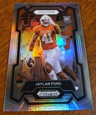 2024 Panini Prizm Draft Picks Base Set Jaylan Ford #190 card