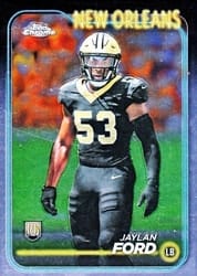 2024 Topps Chrome Base Set Jaylan Ford #269 card