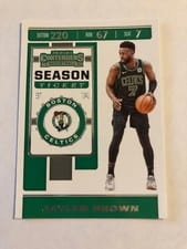2019 Panini Contenders Jaylen Brown #42 card