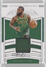 2019 Panini National Treasures Jersey Treasures Jaylen Brown #JT-JBR card