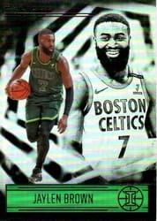 2020-21 Panini Illusions Base Set Jaylen Brown #77 card