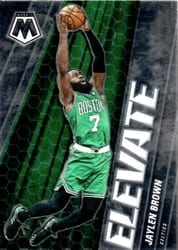 2020-21 Panini Mosaic Elevate Jaylen Brown #8 card