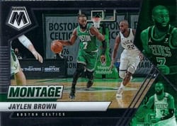 2020-21 Panini Mosaic Montage Jaylen Brown #3 card