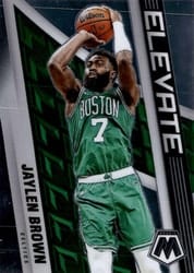 2021-22 Panini Mosaic Elevate Jaylen Brown #17 card
