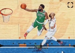 2021-22 Panini Photogenic Base Set Jaylen Brown #50 card