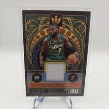 2022-23 Panini Court Kings Art Nouveau Jaylen Brown #AN-JBB card