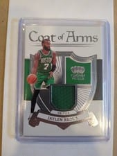 2022-23 Panini Crown Royale Coat of Arms Jaylen Brown #COA-JYB card