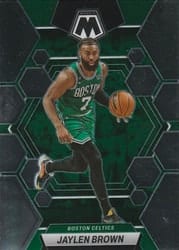 2022-23 Panini Mosaic Base Set Jaylen Brown #9 card