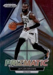 2022-23 Panini Prizm Prizmatic Jaylen Brown #28 card