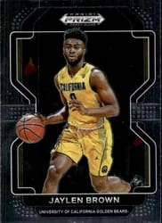 2022 Panini Prizm Draft Picks Base Set Jaylen Brown #22 card