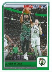 2023-24 Hoops Winter Base Set Jaylen Brown #60 card