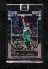 2023-24 Panini One and One Base Set Jaylen Brown #28 card