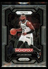2023-24 Panini Prizm Monopoly Base Set Jaylen Brown #8 card