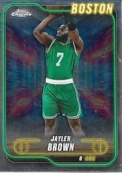 2024-25 Topps Chrome Base Set Jaylen Brown #28 card
