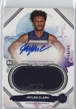 2023-24 Topps Motif Motif Rookie Dual Relic Autographs Jaylen Clark #112 card