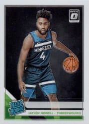 2019-20 Donruss Optic Base Set Jaylen Nowell #155 card