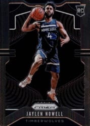 2019-20 Panini Prizm Base Set Jaylen Nowell #281 card