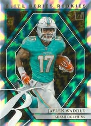 2021 Donruss Elite Series Rookies Jaylen Waddle #ESR-JWA card