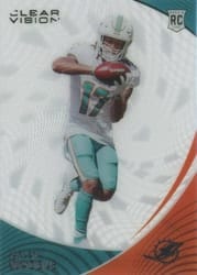 2021 Panini Chronicles Clear Vision Rookies Jaylen Waddle #CVR-6 card