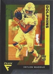 2021 Panini Chronicles Flux Rookies Jaylen Waddle #FX-13 card