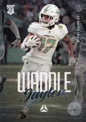 2021 Panini Chronicles Luminance Update Rookies Jaylen Waddle #213 card