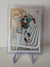 2021 Panini Illusions Illusionists Autographs Jaylen Waddle #ILL-20 card