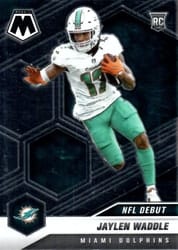 2021 Panini Mosaic Base Set Jaylen Waddle #248 card