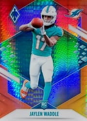 2021 Panini Phoenix Base Set Jaylen Waddle #106 card
