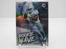 2021 Panini Playoff Rookie Wave Signatures Jaylen Waddle #RW-JWA card