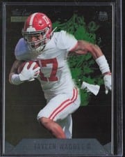 2021 Panini Prizm Draft Picks Colorblast Jaylen Waddle #5 card