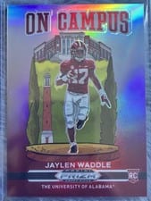 2021 Panini Prizm Draft Picks On Campus Jaylen Waddle #OC-JW card