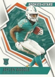 2021 Panini Rookies & Stars Base Set Jaylen Waddle #108 card