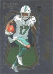 2021 Panini Select Select Certified Rookies Jaylen Waddle #SCR-13 card