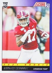 2021 Score 1991 Throwback Jaylen Waddle #TB7 card