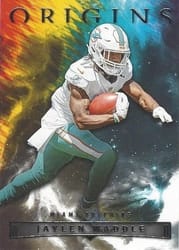 2022 Panini Origins Base Set Jaylen Waddle #74 card