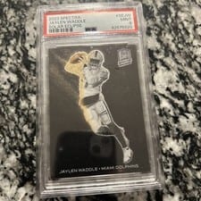 2023 Panini Spectra Solar Eclipse Jaylen Waddle #13 card