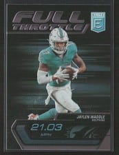 2024 Donruss Elite Full Throttle Jaylen Waddle #16 card