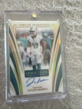 2024 Panini Immaculate Collection Jubilee Signatures Jaylen Waddle #15 card