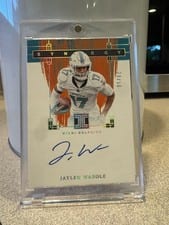 2024 Panini Impeccable Synergy Signatures Jaylen Waddle #4