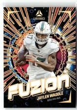 2024 Panini Luminance Fuzion Jaylen Waddle #FUZ-JWE card