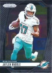 2024 Panini Prizm Base Set Jaylen Waddle #178 card