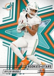 2025 Panini Rookies & Stars Base Set Jaylen Waddle #30 card