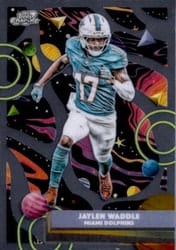 2025 Topps Cosmic Chrome Base Set Jaylen Waddle #61 card