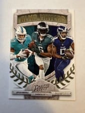 2024 Panini Prestige Alma Maters Jaylen Waddle / DeVonta Smith / Calvin Ridley #17 card