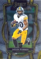 2022 Panini Select Base Set Jaylen Warren #216 card