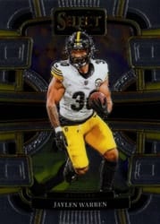2023 Panini Select Base Set Jaylen Warren #82 card